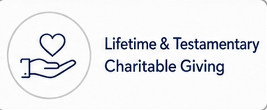 Icon - Lifetime & Testamentary Charitable Giving