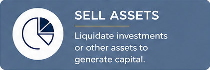 Icon - Evaluating Your Options - Sell Assets