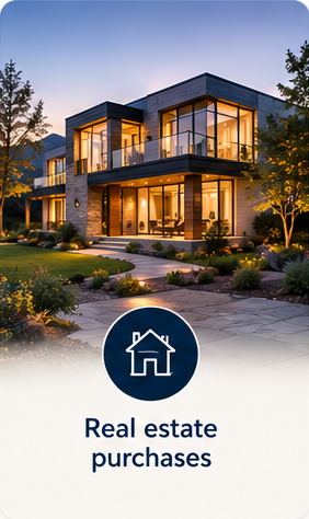 Icon - Real Estate Purchases